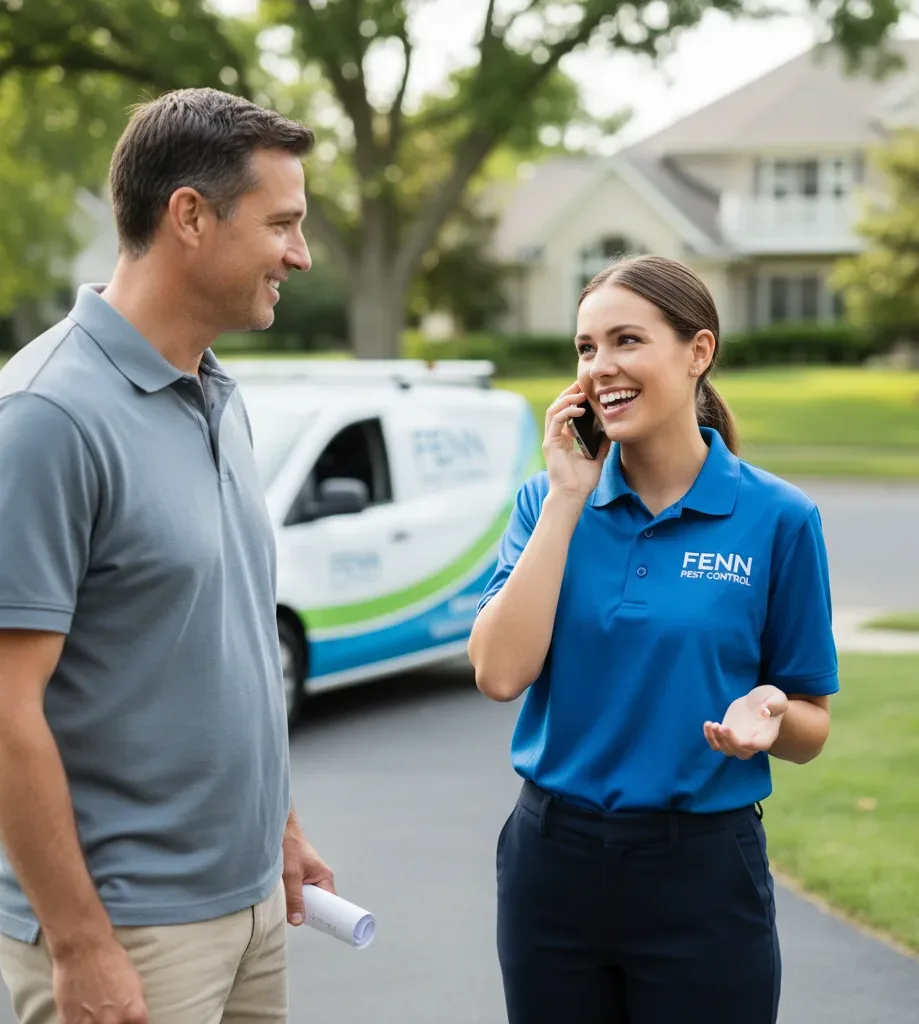 Fenn Pest Control customer support in Hickory